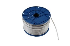 Трос стальной Apro - 6 мм х 100 м в оплетке DIN 3055 (WR-PVC6)