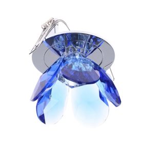 Світильник точковий декоративний HDL-G40 CHR/BLUE