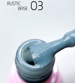 Цветная база Toki-Toki Rustic Base 03 с шиммером 5мл
