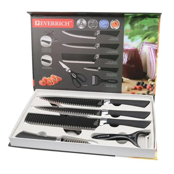 Набір кухонних ножів Knife 6 in 1