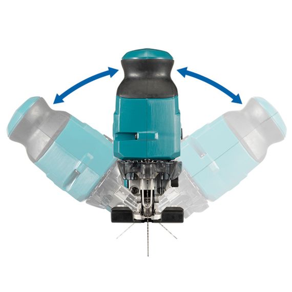 Лобзик акумуляторний Makita JV001GZ (26 мм, 800-3500 хв-1, XGT, BL, без акумуляторів та зарядного пристрою) | Зображення 2