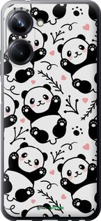 Чохол на Realme 10 Pro Панди "4318u-2945-2448"