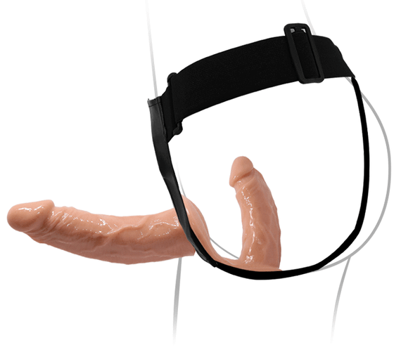 Страпон із двома насадками BAILE - DOUBLE DILDOS Strap On, BW-022077 sexstyle | Зображення 6