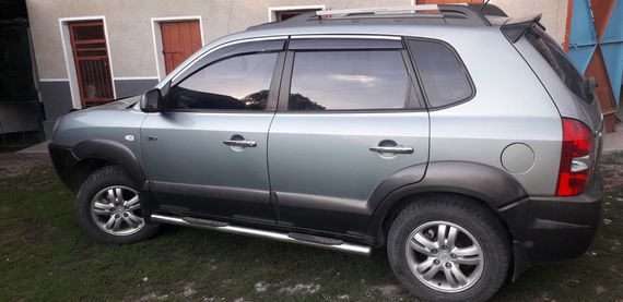 Накладки на ручки (4 шт, нерж) для Hyundai Tucson JM 2004-2024 рр | Зображення 2