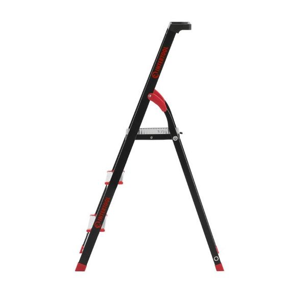 Драбина 3 сходинки, лоток для інвентарю, сталевий профіль, висота верхньої сход. 0,6 м INTERTOOL LT-0053 | Зображення 3