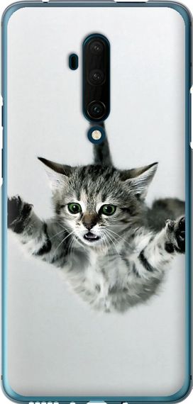 Чехол на OnePlus 7T Pro Летящий котёнок "2322u-1810-17620"