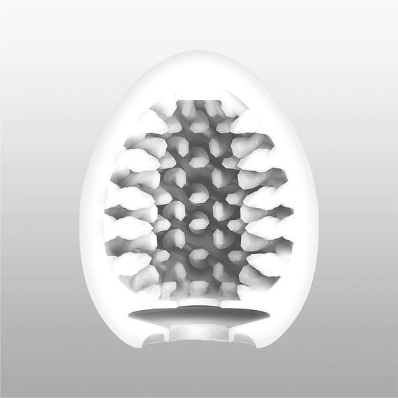 Мастурбатор-яйце Tenga Egg Brush з рельєфом у вигляді великої щетини Sex Aura | Зображення 1