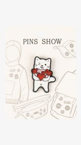 Значок Котик 0928102521-6 Різнокольоровий shop (2000999540073)