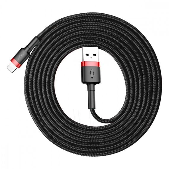 Кабель Baseus Cafule Lightning 1.5A (2m), Синій з золотим, 1.5 м | Зображення 7