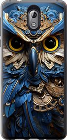 Чехол на Nokia 3.1 Сова v2 "5649u-1530-17620"