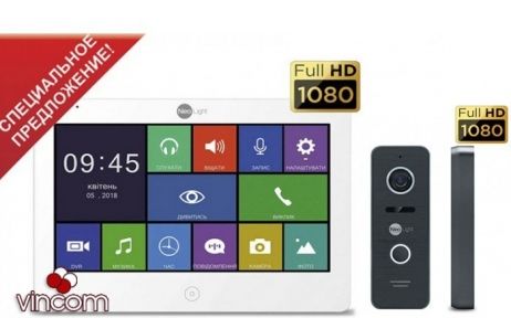 Комплект видеодомофона NeoLight Mezzo HD и NeoLight Prime FHD
