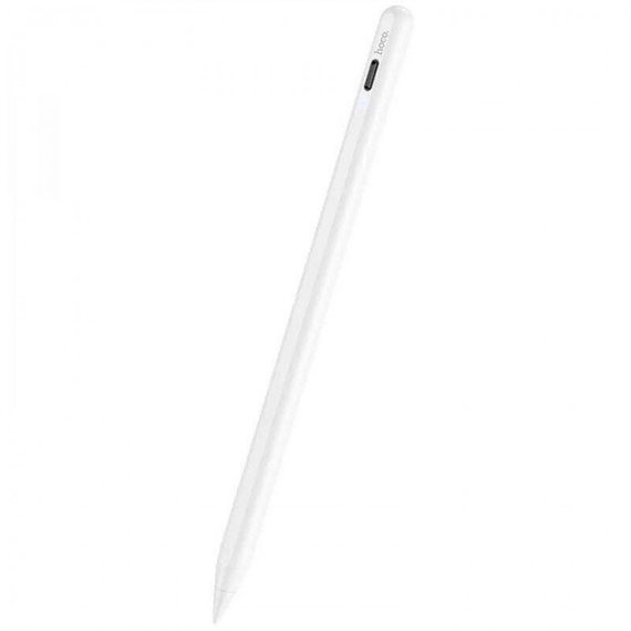 Стілус Hoco GM109 Pencil для Android iOS Windows високоточний, 2 наконечники Білий