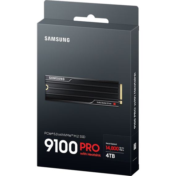 Накопичувач SSD M.2 2280 4TB 9100 PRO Heatsink Samsung (MZ-VAP4T0CW) | Зображення 7