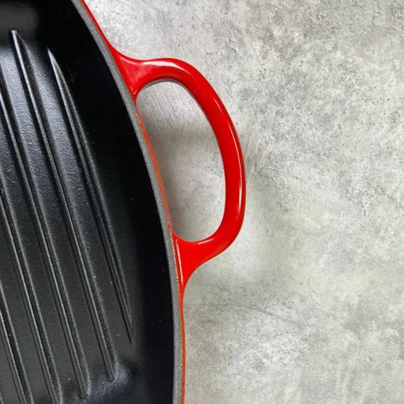 Сковорода гриль Le Creuset Square Grillet 20183260600422 26 см вишнева | Зображення 8
