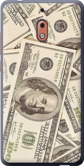Чехол на Nokia 2.1 Доллары "3016u-1532-17620"