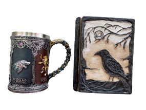 Подарунковий набір Кухоль 3D Сім Королівств і Блокнот 3D «Тінь Ворона»