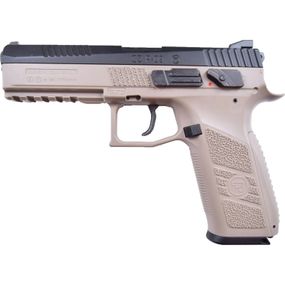 Пневматический пистолет ASG CZ P-09 Blowback Pellet Black/FDE (18524)
