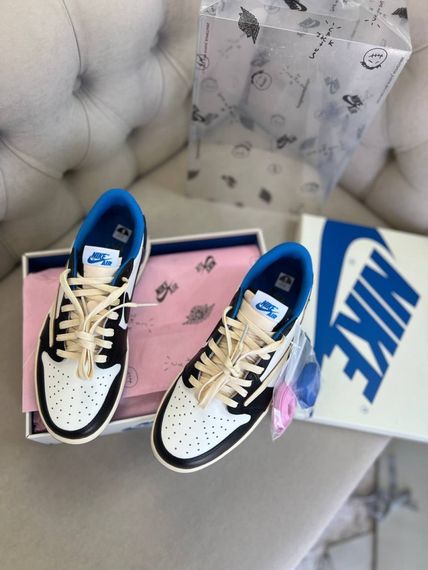 Кросівки Nike air Jordan 1 Low Fragment x Travis Scott ob429 | Зображення 8