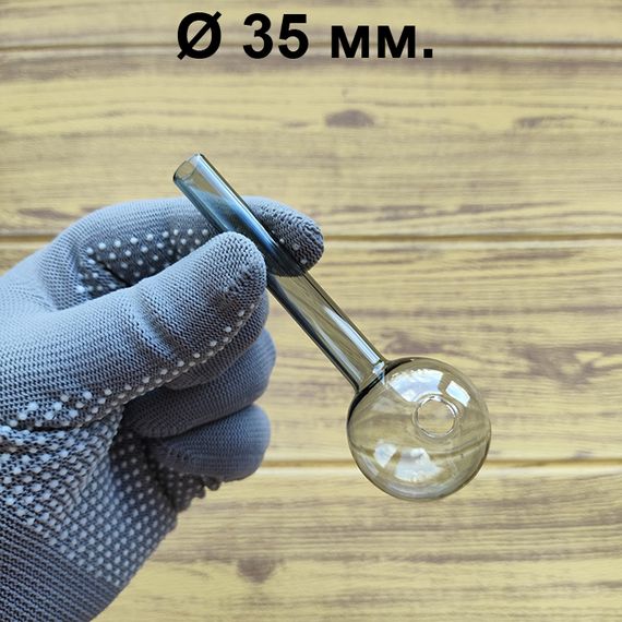 Стеклянная трубка Biglass Oil Black