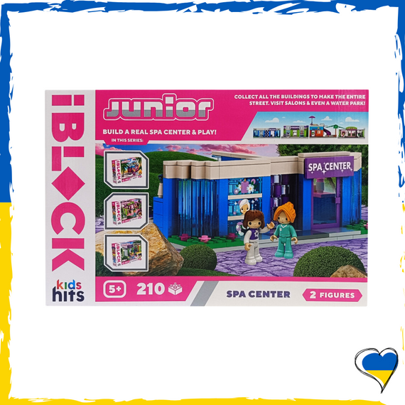 Конструктор детский для девочек «Спа центр» 210 деталей