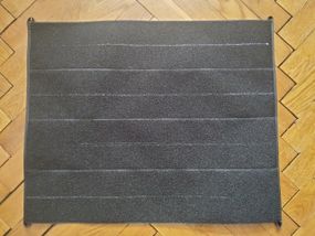 Стенд для шевронов 40*50см (черный, уценка)