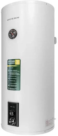 Бойлер OCEAN CLASSIC RZL80M-5 (80 л, 2 кВт, сухий тен, арт.38394) | Зображення 1