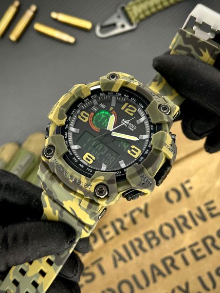 Чоловічий годинник Awarder 002 Camo Green | Зображення 2