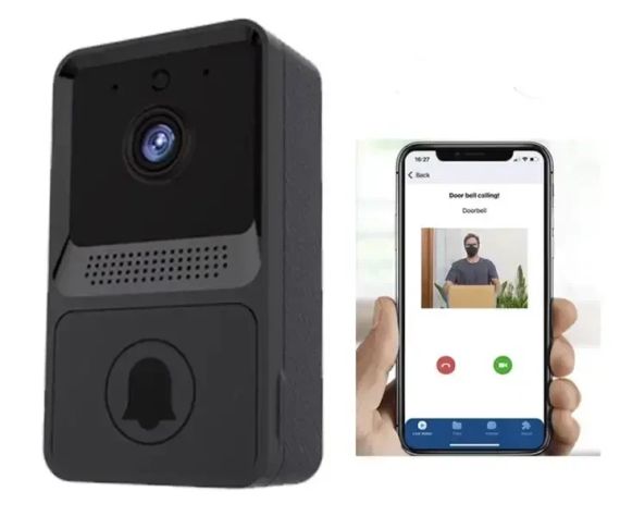Беспроводной дверной WIFI звонок с камерой Mini Doorbell Мини-домофон для дома | Зображення 3