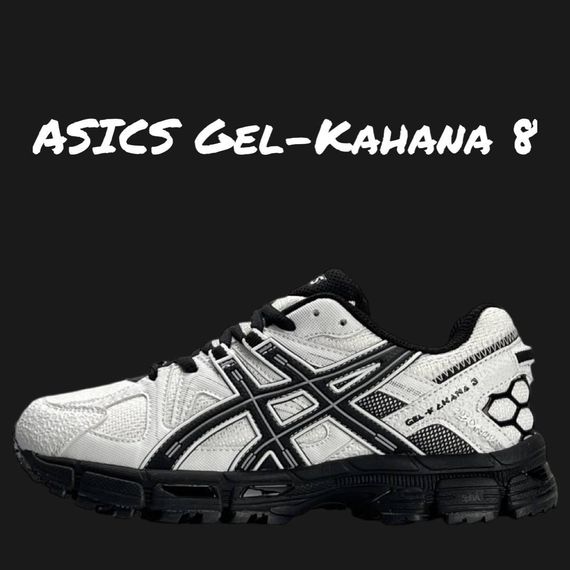 Жіночі кросівки ASICS Gel-Kahana 8 S White Grey топ B3585 | Зображення 3
