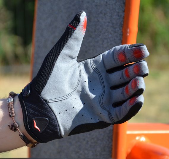 Рукавички для фітнесу MadMax MXG-103 X Gloves Black/Grey M | Зображення 4