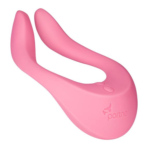 Вибратор для пар Satisfyer Endless Joy Pink, 3 независимых мотора, многофункциональный | Зображення 5