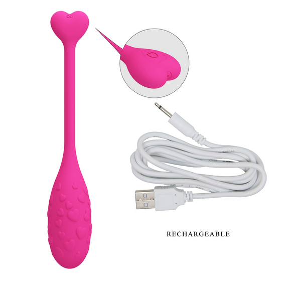 Віброяйце кероване смартфоном Pretty Love - Fisherman Pink Mobile APP, BI-300016HP sexstyle | Зображення 8