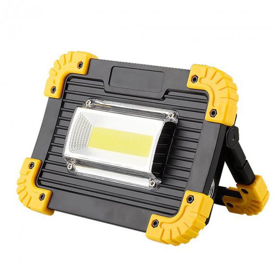 Фонарь светодиодный аккумуляторный тактический USB KA-514 L811-20W-COB-1W, Лампа-прожектор | Зображення 5