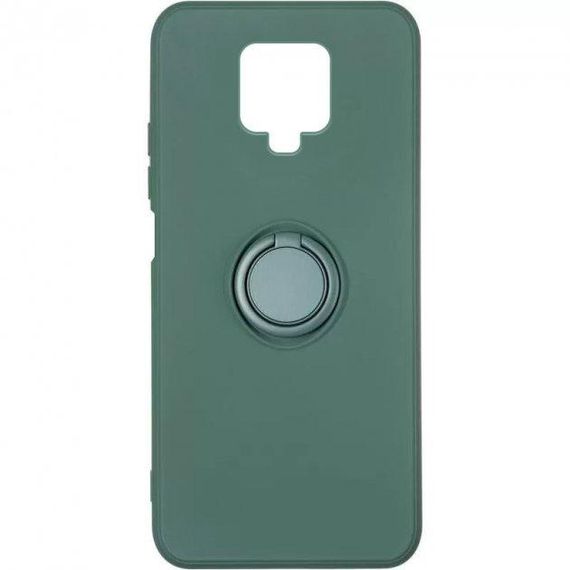 Чохол TPU Candy Ring для Xiaomi Redmi Note 9 Pro Max green