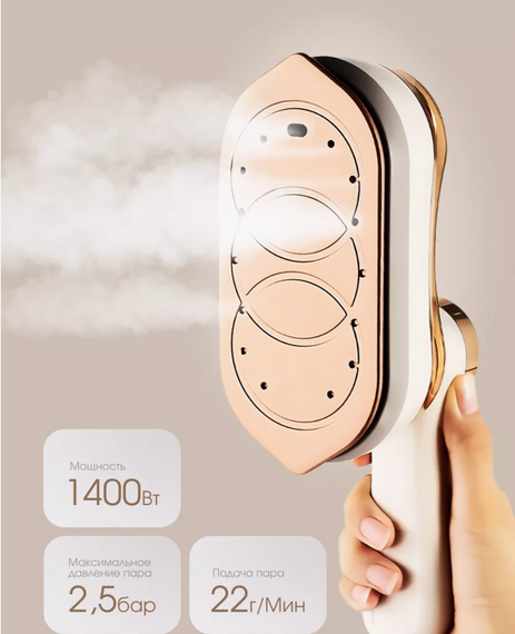 Мощный ручной отпариватель для одежды Tiwyn R-809 | Зображення 1