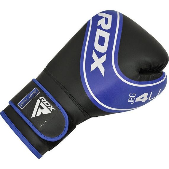 Боксерські рукавиці RDX 4B Robo Kids Blue/Black 6 унцій (капа в комплекті) | Зображення 3