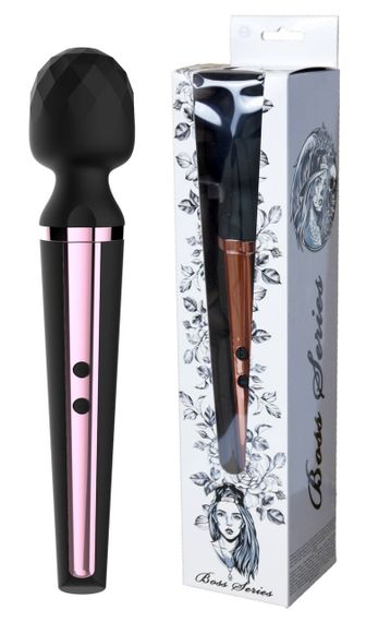 Вібромасажер Boss Series - Massager Genius USB Black 10 Function, BS2200018 sexstyle