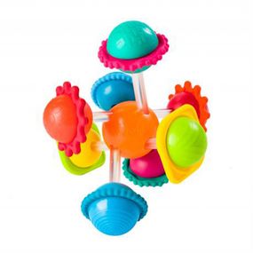 Погремушка Fat Brain Toys прорезыватель Сенсорные шары Wimzle (F136ML)