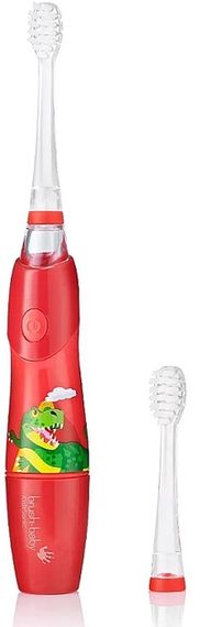 Дитяча електрична зубна щітка Brush-Baby KiDZSONIC (від 3+ років) Діно