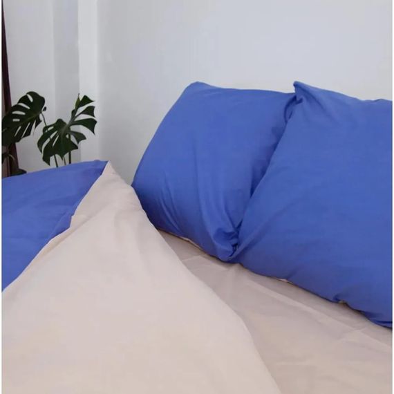 Постельное белье евро ТЕП Happy Sleep Благородный сапфир 2-03796_32877 200х220 см | Зображення 3