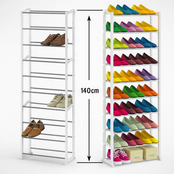 ОЧЕНКА! Полиця для взуття на 30 пар Amazing Shoe Rack (Плохе паковання 2726) | Зображення 2