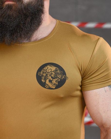 Тактична терморегулююча футболка SABUR дива кайот ВТ6566 | Зображення 4