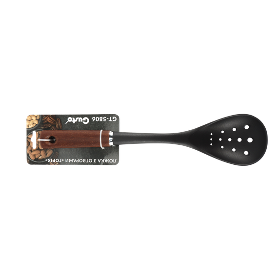 Ложка з отворами горіх GT-5806 GUSTO | Зображення 1