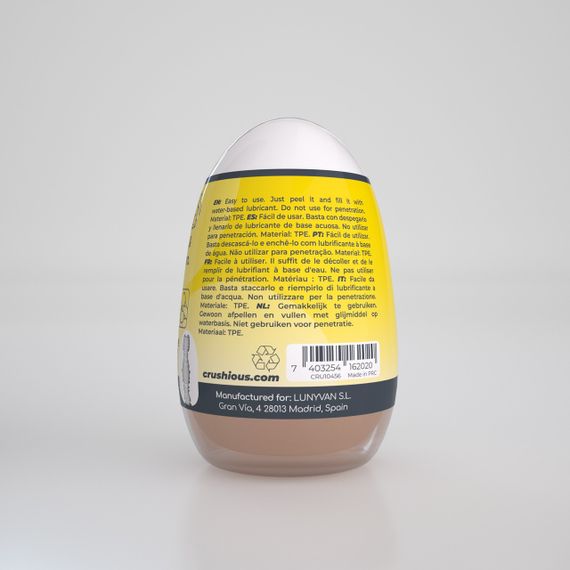 Мастурбатор-яйцо, анал CRUSHIOUS EZY EGG THE Anal, реалистичный Sex Aura | Зображення 2