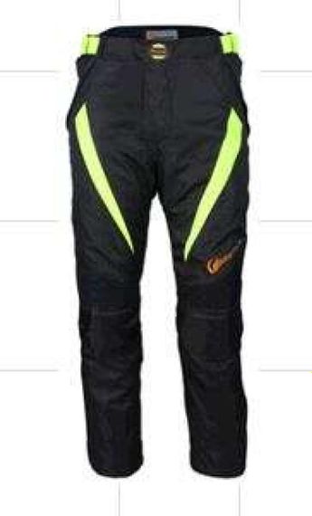 Мотоштани (текстиль) (чорно-салатові size L) (HP08)