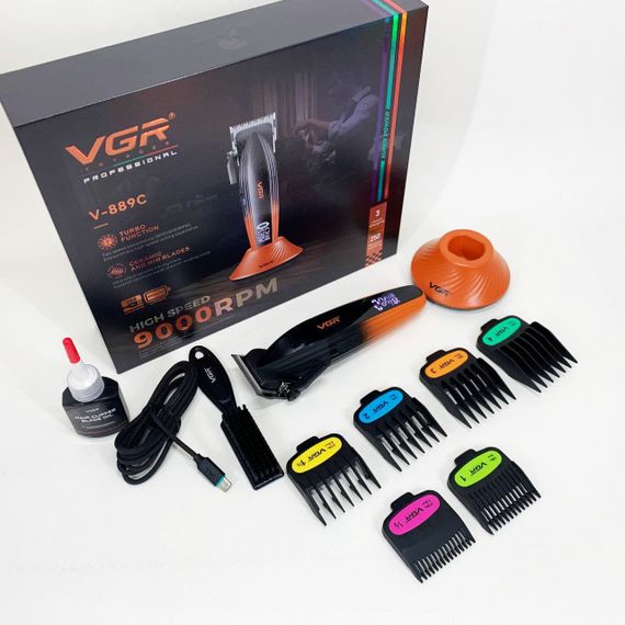 Машинка для стрижки волосся VGR V-889C керамічні леза 9000RPM | Зображення 2