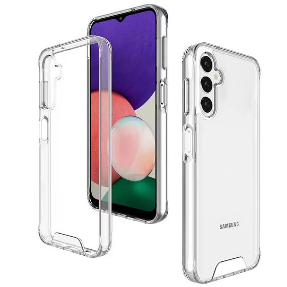 Чехол TPU Space Case transparent для Samsung Galaxy A14 4G/5G Прозрачный | Зображення 2