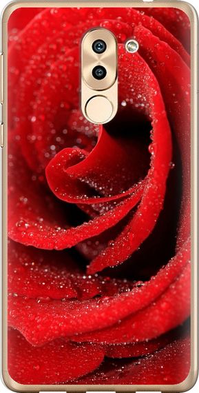 Чехол на Huawei Honor 6X Красная роза "529u-460-17620"