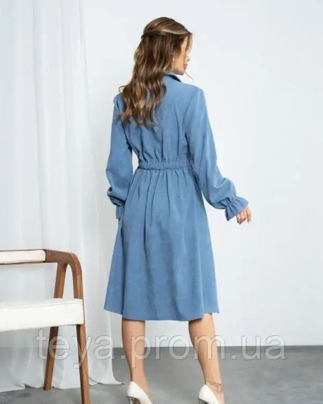 Плаття для жінок колір синій розміри S, M, L, XL FI_008667 | Зображення 2