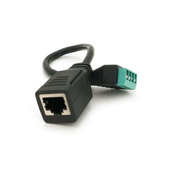 Роз'єм для підключення RJ-45(F) (4 контакти) з клемами під кабель Q100